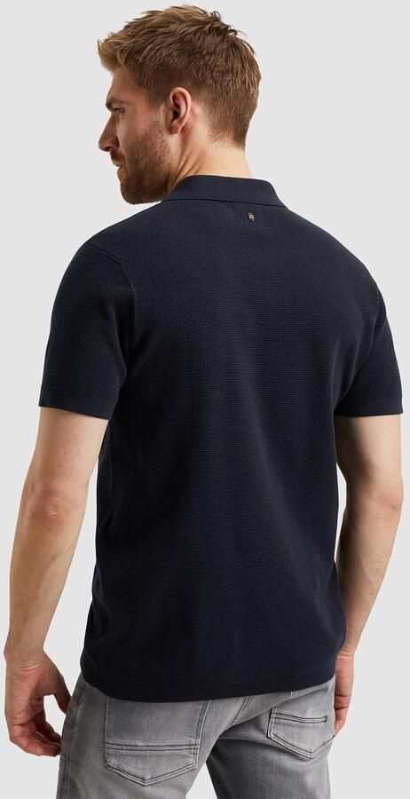PME LEGEND Heren Polo's & T-shirts Short Sleeve Polo Cotton Blauw - Foto 12