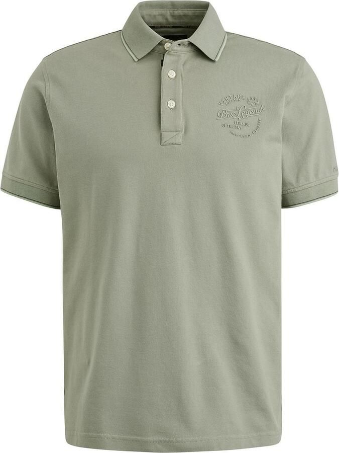 PME LEGEND Heren Polo's & T-shirts Stretch Pique Package Khaki - Foto 11