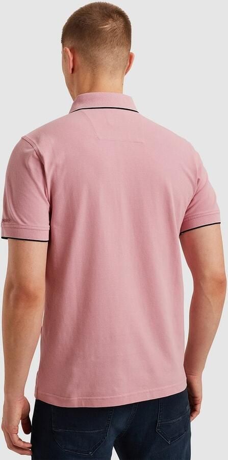 PME LEGEND Heren Polo's & T-shirts Stretch Pique Package Roze - Foto 11