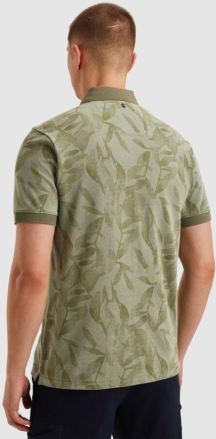 PME LEGEND Heren Polo's & T-shirts Two Tone Pique Printed Groen - Foto 11