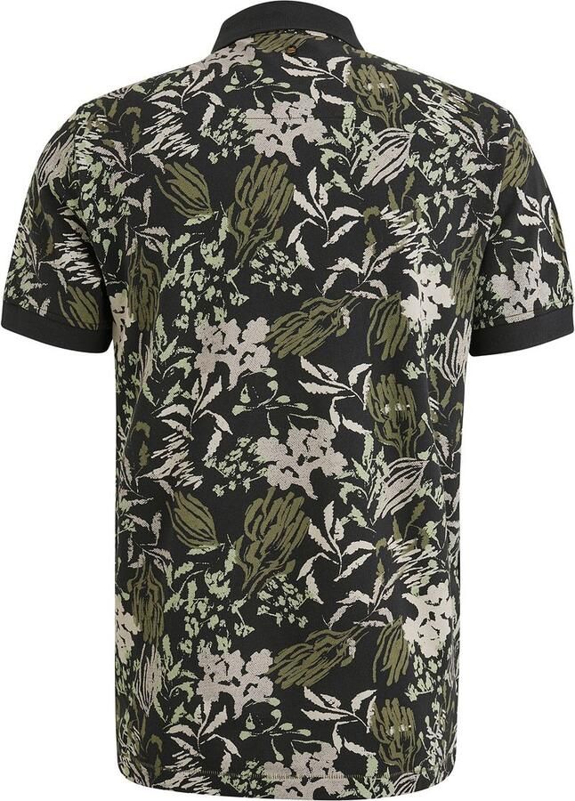 PME Legend Poloshirt Piqué Print Navy - Foto 5