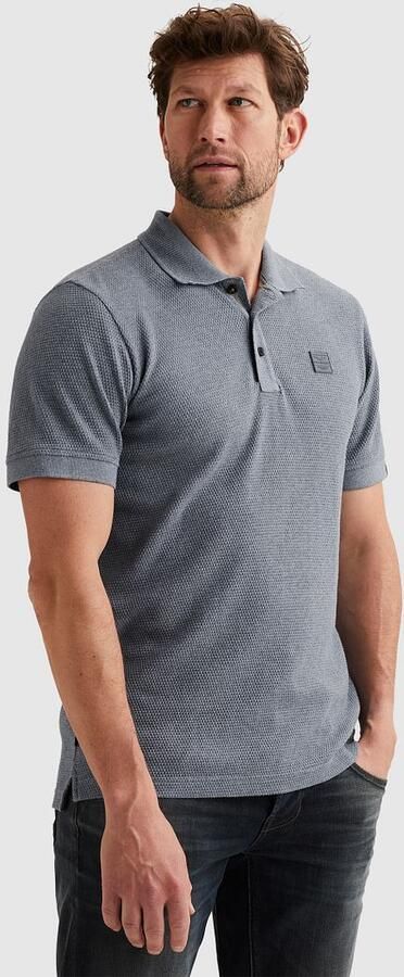 PME LEGEND Heren Polo's & T-shirts Popcorn Jersey Lichtblauw - Foto 8
