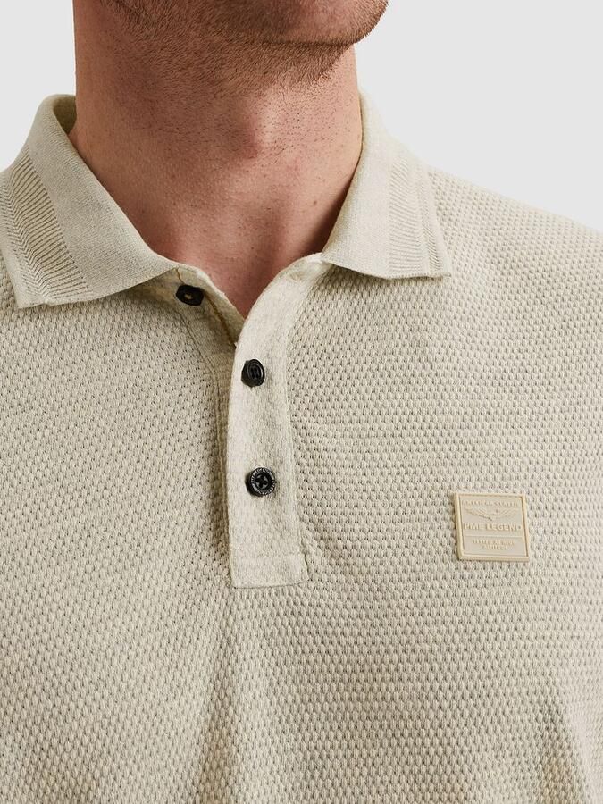 PME LEGEND Heren Polo's & T-shirts Popcorn Jersey Creme - Foto 6