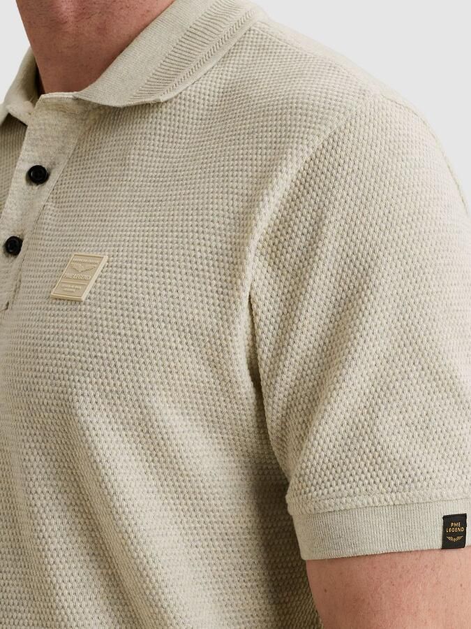 PME LEGEND Heren Polo's & T-shirts Popcorn Jersey Creme - Foto 7