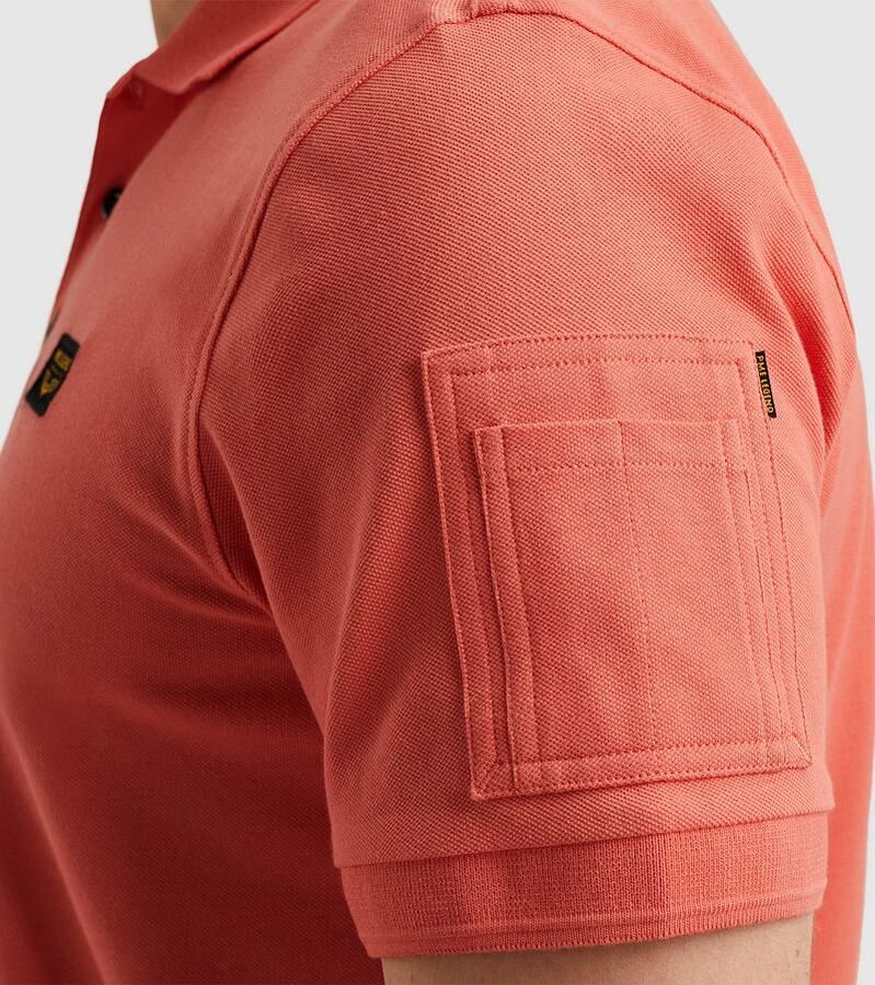 PME LEGEND Heren Polo's & T-shirts Trackway Polo Koraal - Foto 9