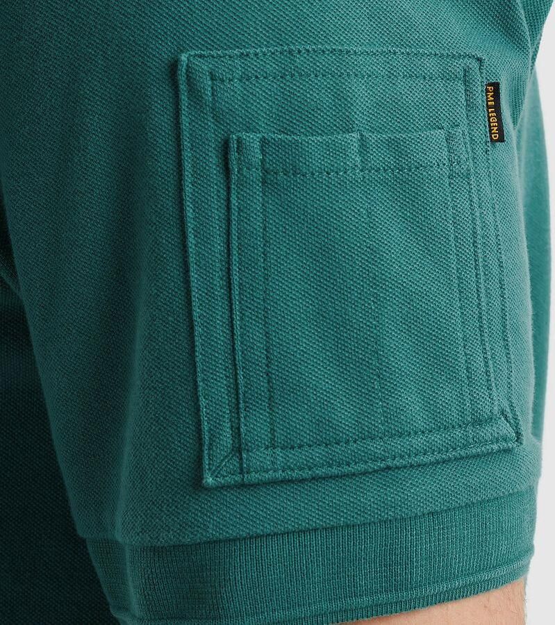 PME Legend Korte Mouw Polo Trackway Polo Green Heren - Foto 8