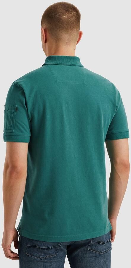 PME Legend Korte Mouw Polo Trackway Polo Green Heren - Foto 6