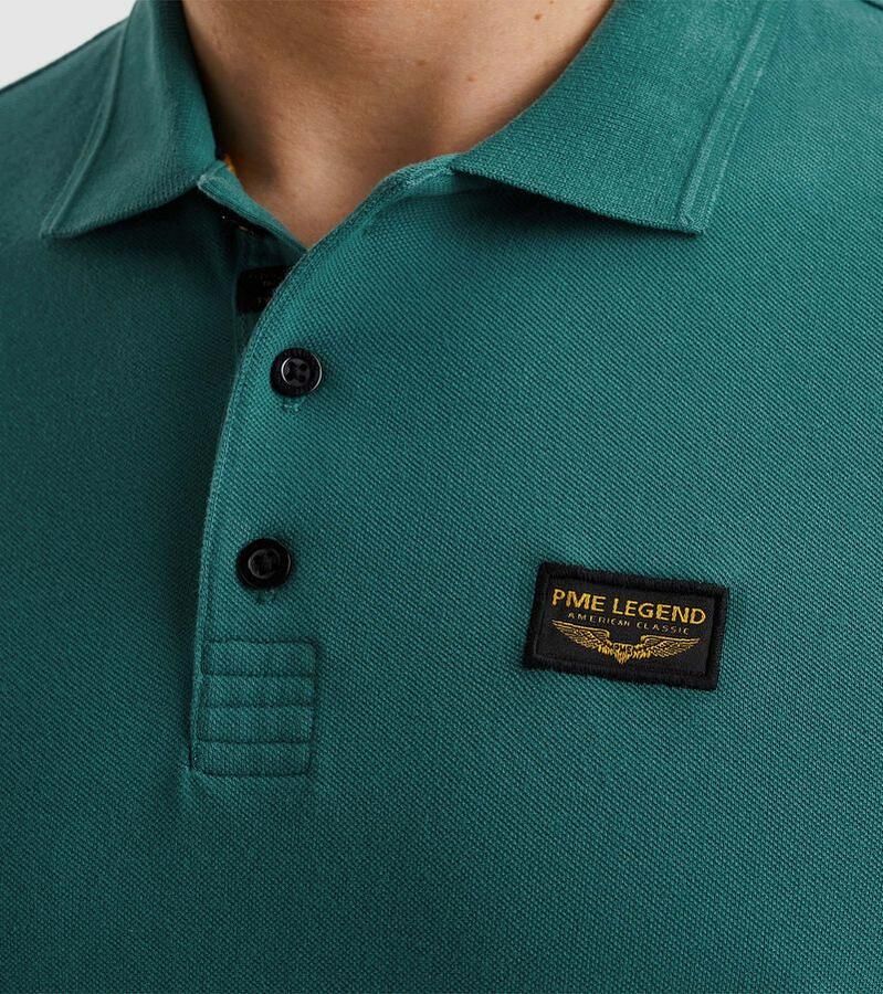 PME Legend Korte Mouw Polo Trackway Polo Green Heren - Foto 3