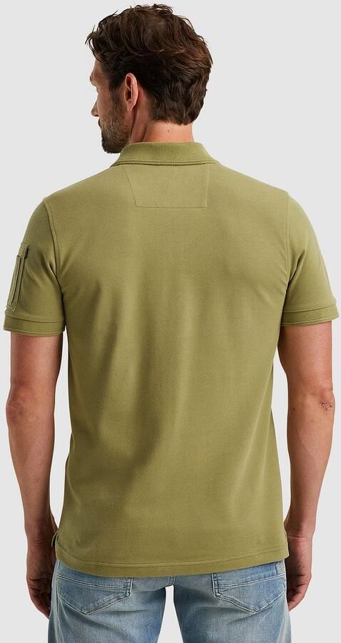 PME Legend regular fit polo Trackway met logo groen - Foto 4