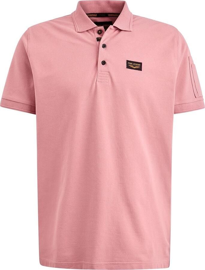 PME LEGEND Heren Polo's & T-shirts Short Sleeve Polo Trackway Roze - Foto 5