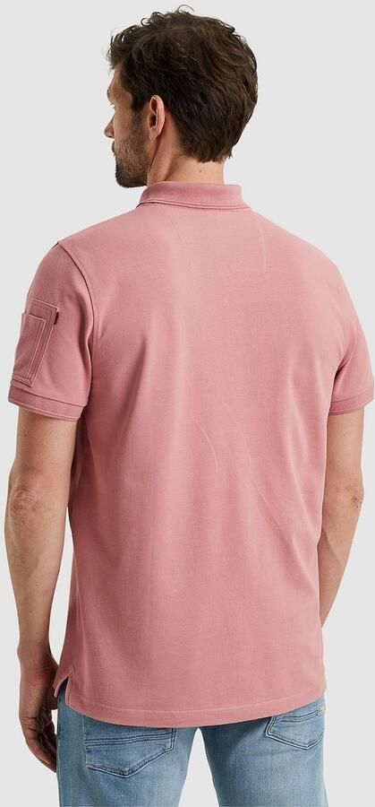PME LEGEND Heren Polo's & T-shirts Short Sleeve Polo Trackway Roze - Foto 4