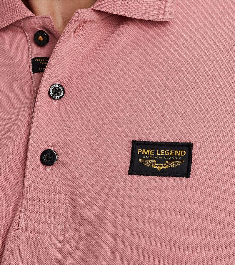 PME LEGEND Heren Polo's & T-shirts Short Sleeve Polo Trackway Roze