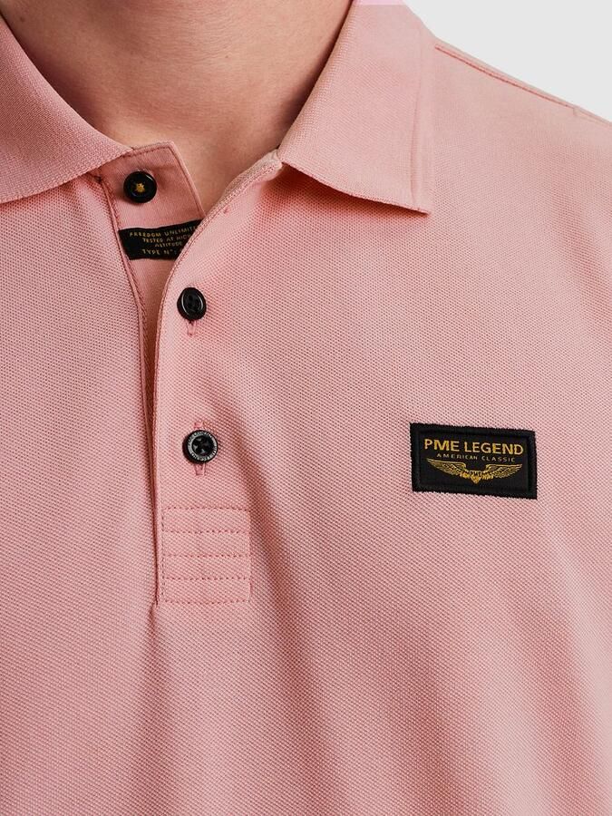 PME LEGEND Heren Polo's & T-shirts Trackway Polo Roze - Foto 8
