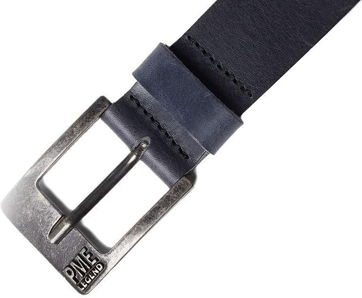 PME Legend Smalle Leren Riem Far West Collectie Blauw - Foto 4