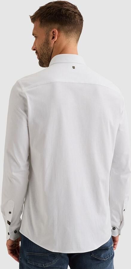 PME Legend Satin Jersey Overhemd Wit - Foto 5