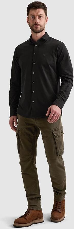 PME Legend Satin Jersey Overhemd Zwart - Foto 6