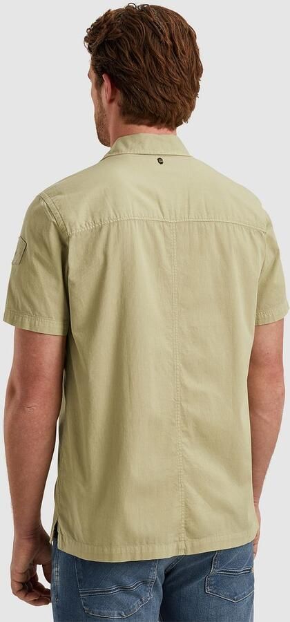 PME Legend Short Sleeve Overhemd Bedford Groen - Foto 5