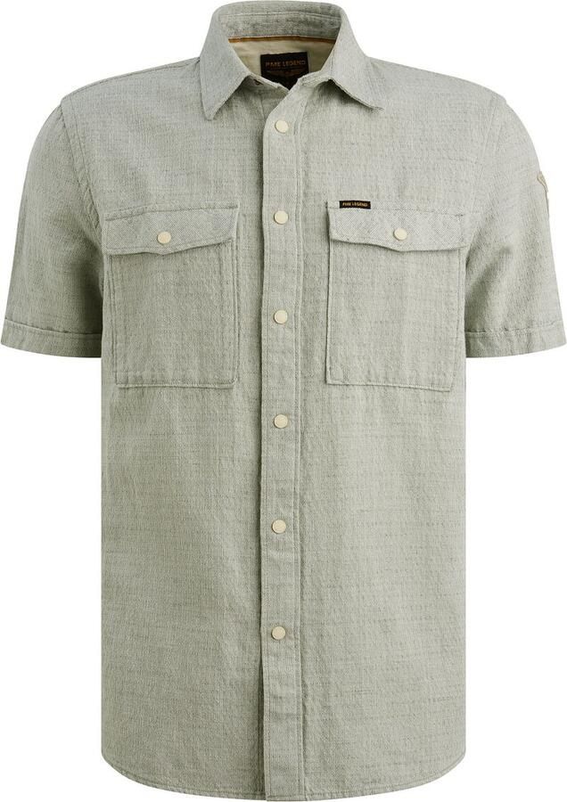 PME Legend regular casual overhemd beige - Foto 3