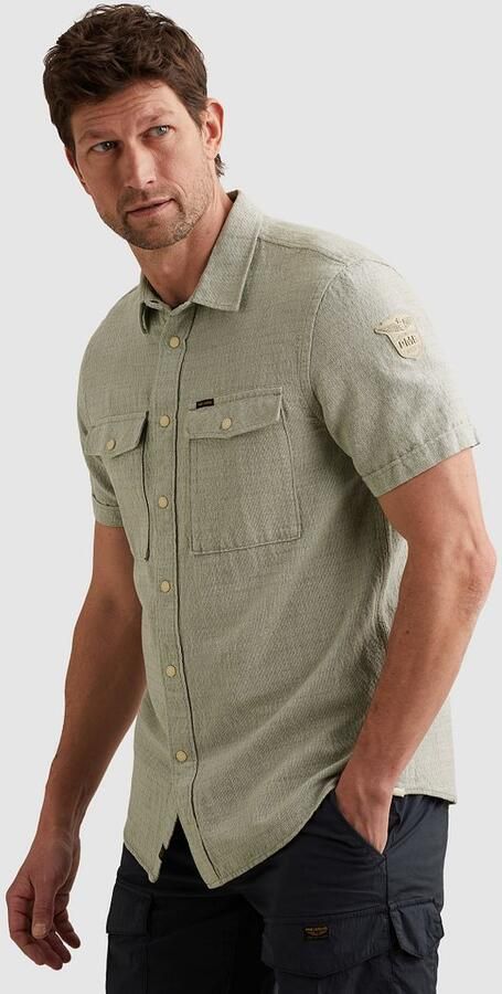 PME Legend regular casual overhemd beige - Foto 6