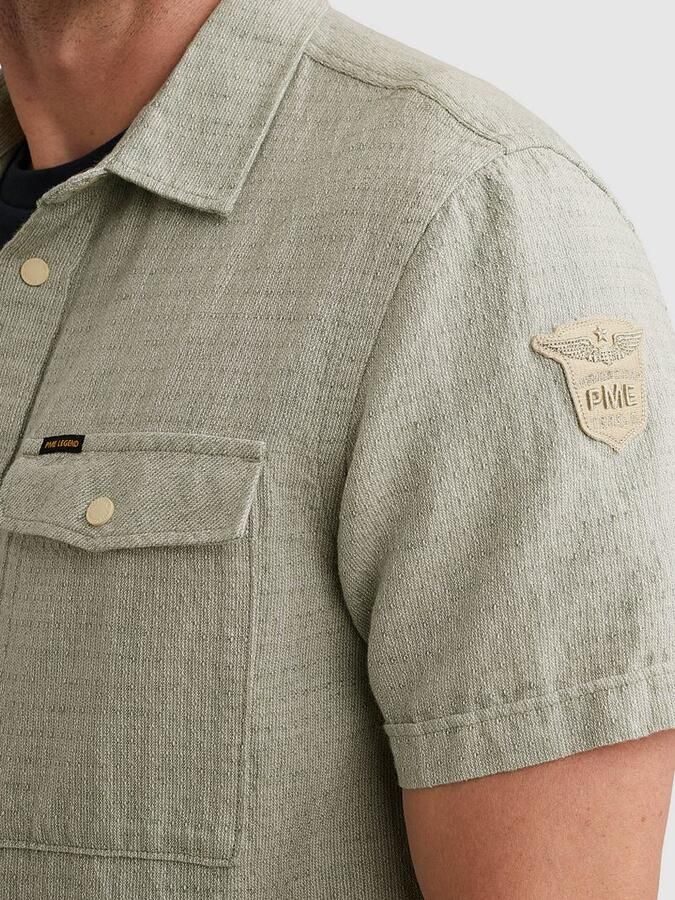 PME Legend regular casual overhemd beige - Foto 5