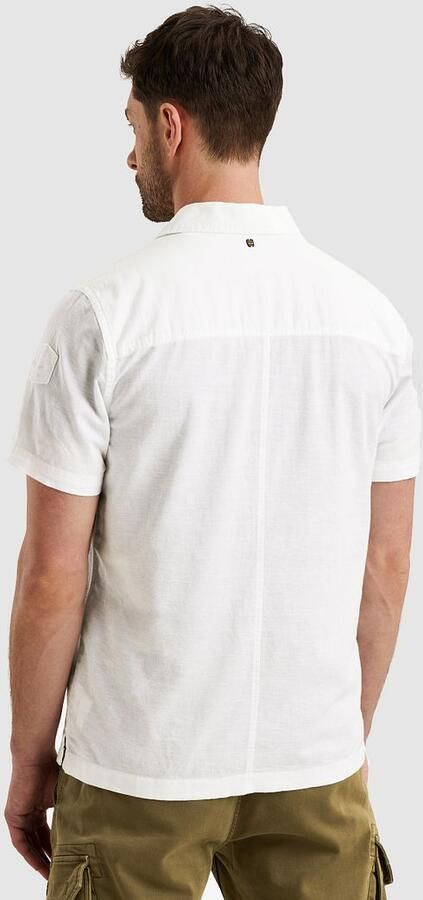 PME LEGEND Heren Overhemden Ctn linen Cargo Freedom Wit - Foto 10