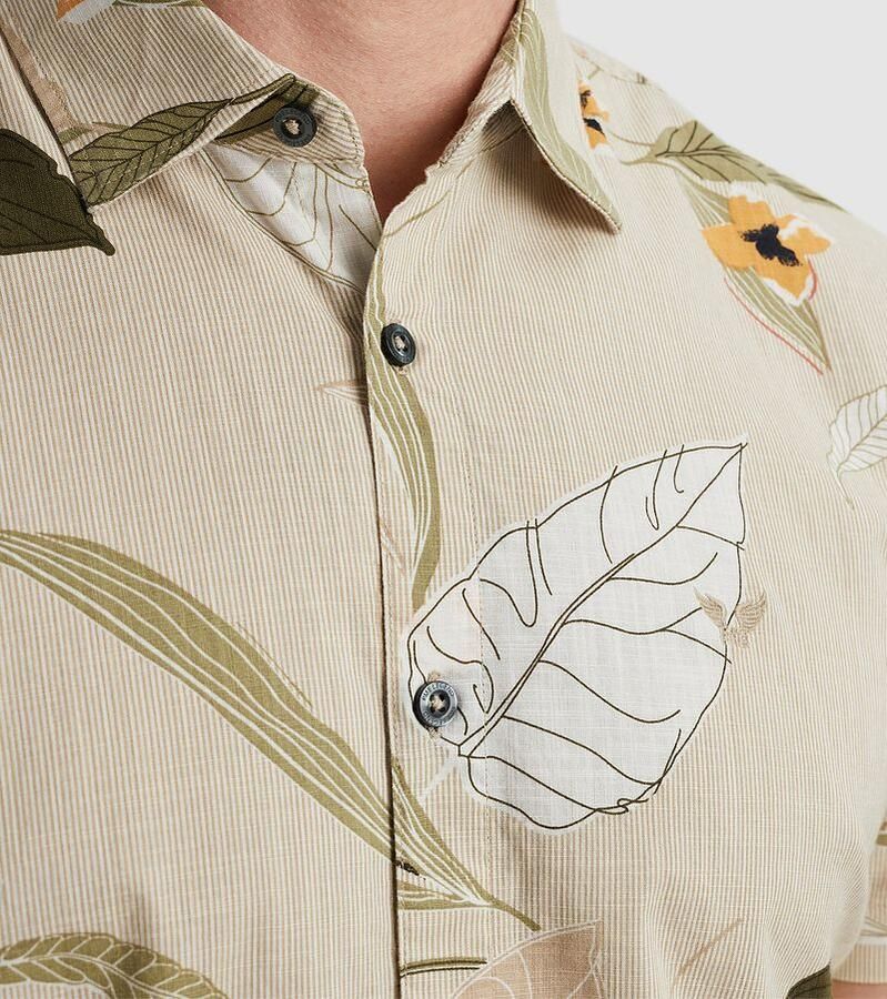 PME Legend Korte Mouw Bedrukt Katoenen Overhemd Multicolor Heren - Foto 3