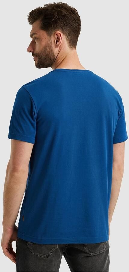 PME Legend Korte Mouw R-hals Jersey T-shirt Blue Heren - Foto 2