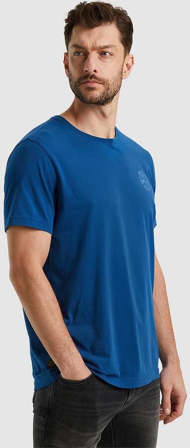 PME Legend Korte Mouw R-hals Jersey T-shirt Blue Heren - Foto 3