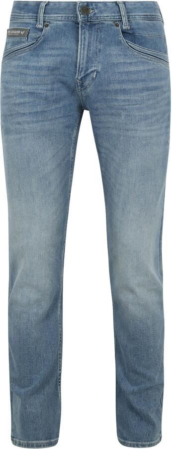 PME LEGEND Heren Jeans Skyrak Pure Light Blue Lichtblauw - Foto 4