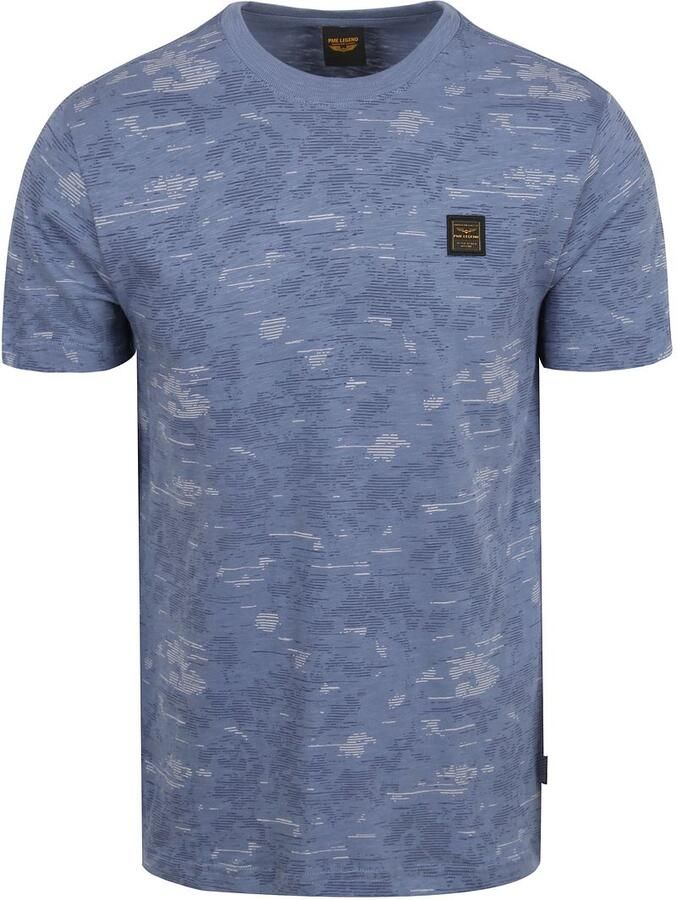 PME Legend Slub T-Shirt Bijou Blue - Foto 3