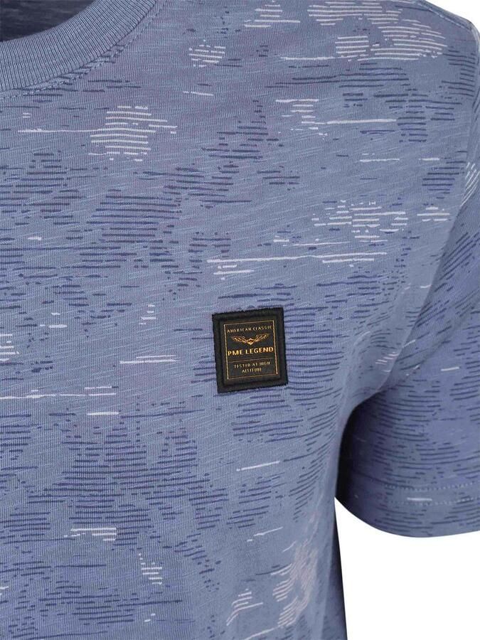 PME Legend Slub T-Shirt Bijou Blue - Foto 6