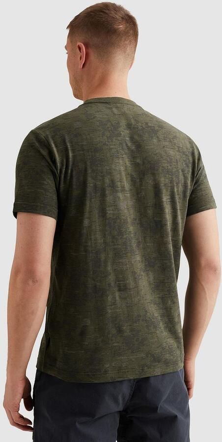 PME LEGEND Heren Polo's & T-shirts Aop Cotton Slub Groen - Foto 9