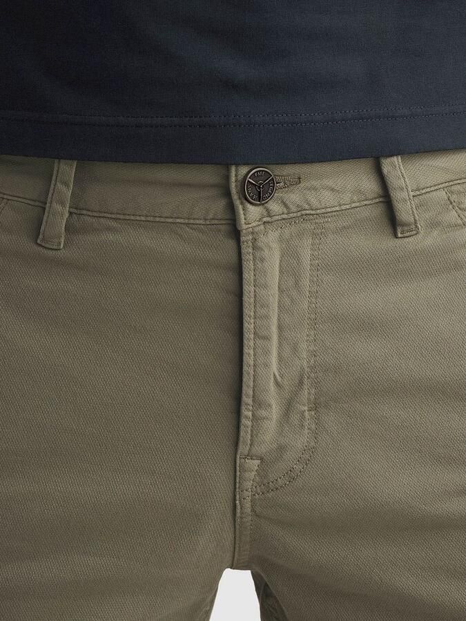 PME LEGEND Heren Broeken Spector Chino Shorts Fancy Structure Khaki - Foto 2