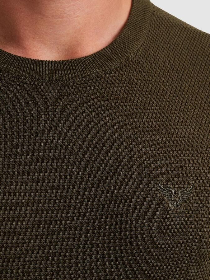 PME LEGEND Heren Truien & Vesten Cotton Modal Donkergroen - Foto 7