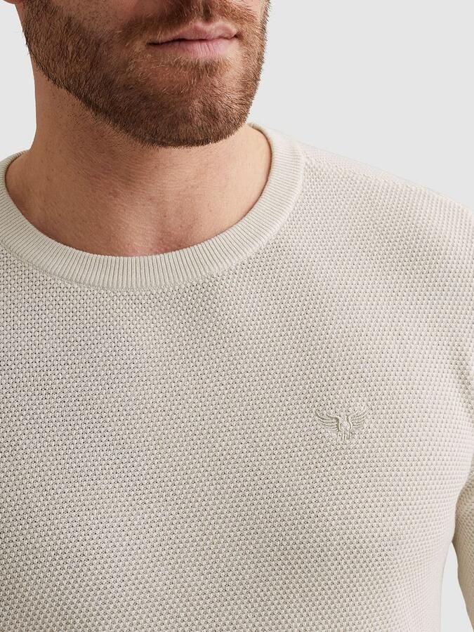 PME Legend Structure Pullover Ecru - Foto 6