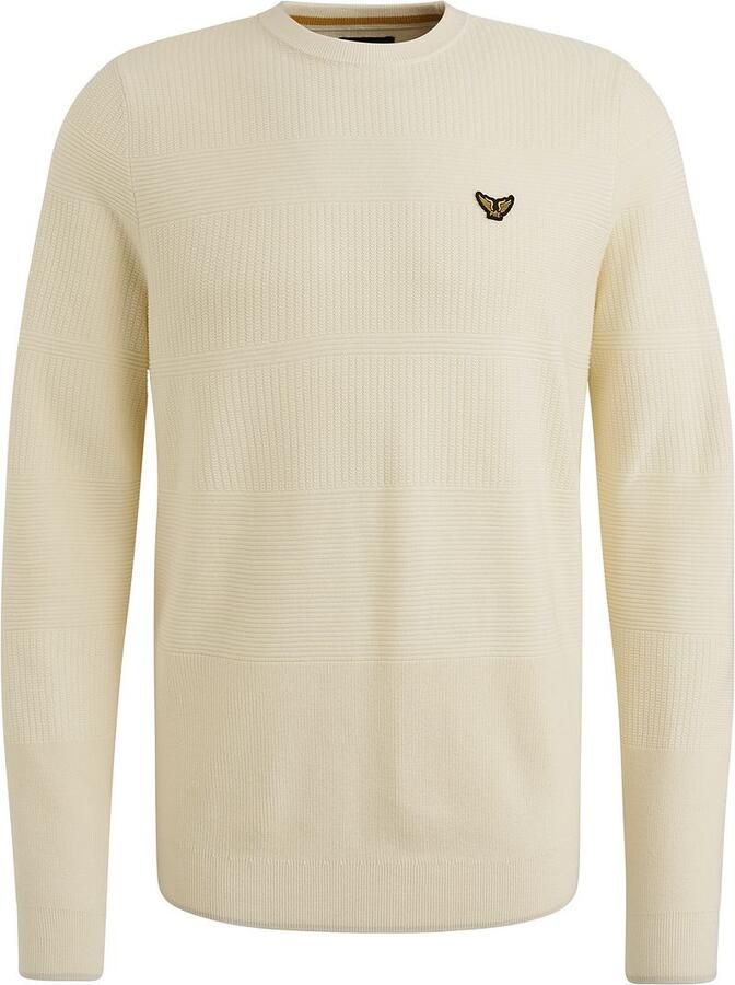 PME Legend Structure Pullover Melange Ecru - Foto 3