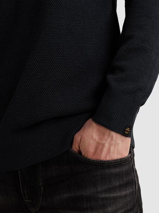 PME LEGEND Heren Truien & Vesten Cotton Modal Donkerblauw - Foto 4