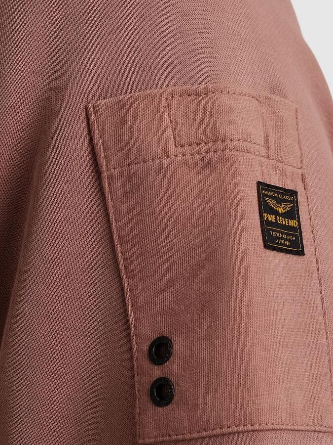 PME LEGEND Heren Truien & Vesten Soft Fleece Sweat Roze - Foto 9