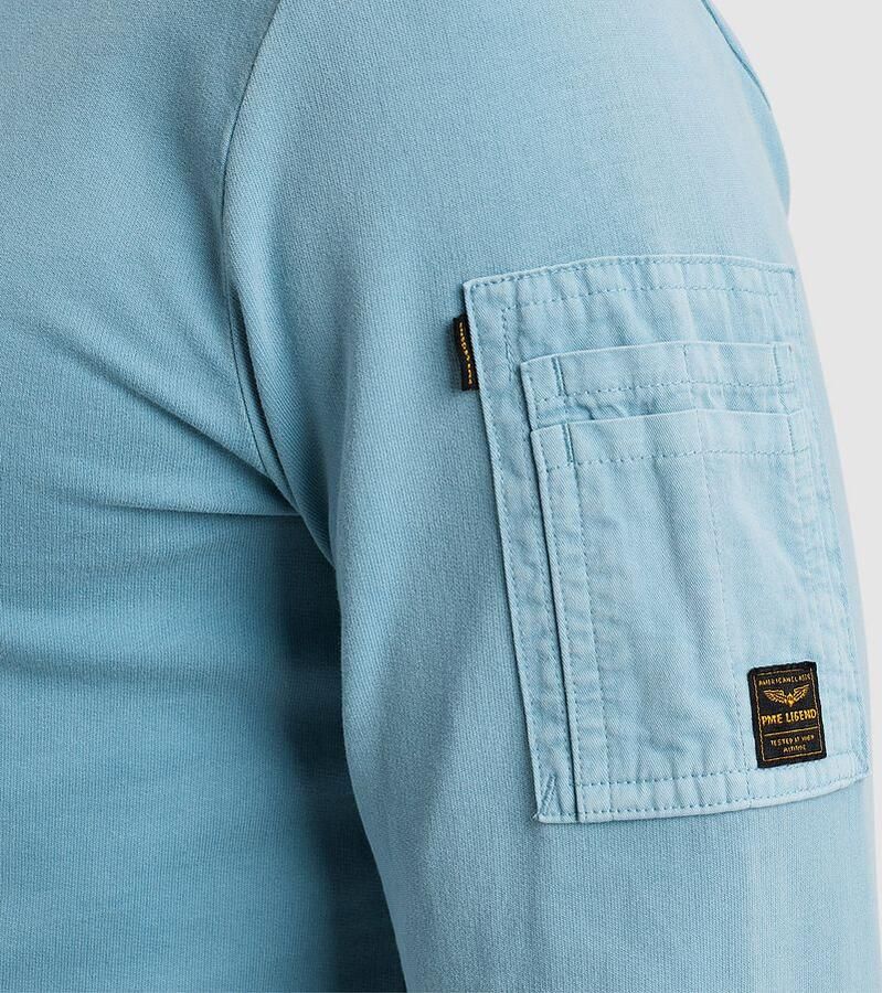 PME Legend Ronde Hals Terry Sweatshirt Blue Heren - Foto 2