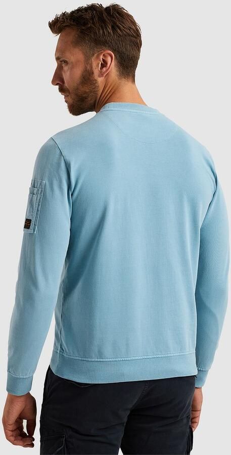 PME Legend Ronde Hals Terry Sweatshirt Blue Heren - Foto 4