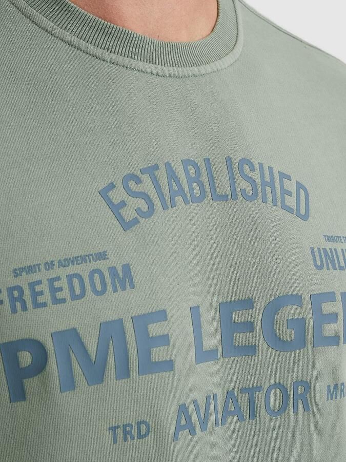 PME Legend Sweater Logo Silver Blue - Foto 3