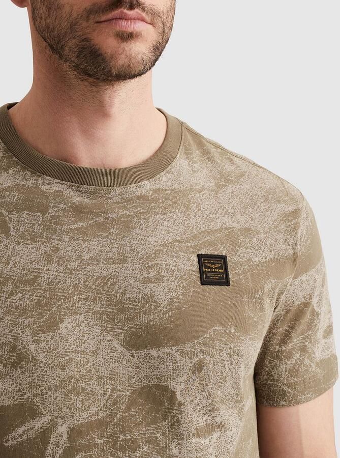 PME LEGEND T-shirt van soepele jersey met allover print - Foto 5