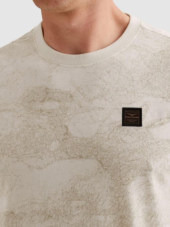 PME LEGEND T-shirt van soepele jersey met allover print - Foto 6