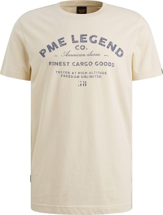PME Legend regular fit T-shirt met logoprint