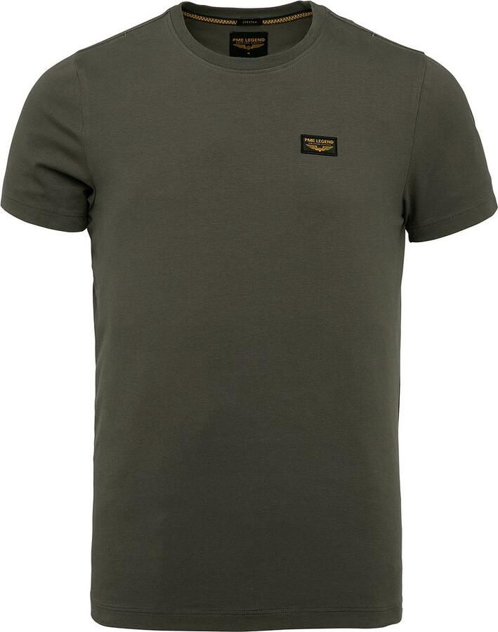 PME LEGEND Heren Polo's & T-shirts Short Sleeve R-neck Guyver Tee Grijs - Foto 10