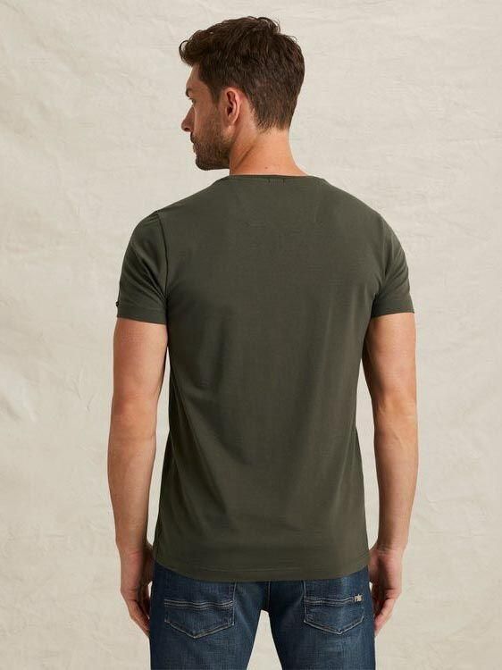 PME LEGEND Heren Polo's & T-shirts Short Sleeve R-neck Guyver Tee Grijs - Foto 12