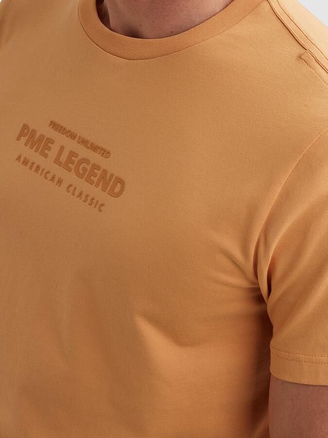 PME Legend T-Shirt Logo Gold Earth - Foto 4
