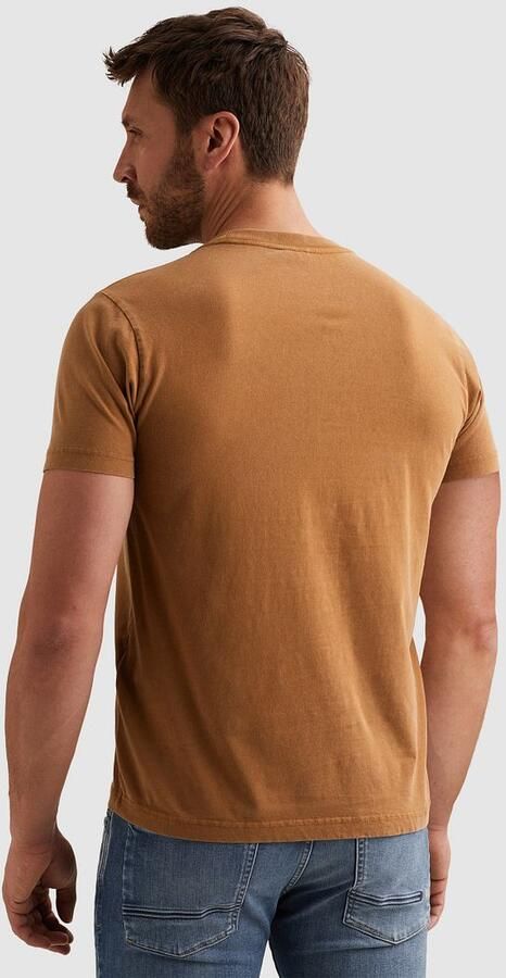 PME LEGEND Heren Polo's & T-shirts Acid Wash + Garment Dye Oranje - Foto 9