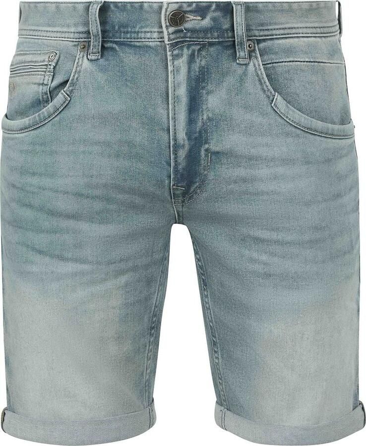 PME Legend slim denim short TAILWHEEL lichtblauw - Foto 5