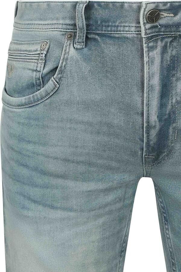 PME Legend slim denim short TAILWHEEL lichtblauw - Foto 4